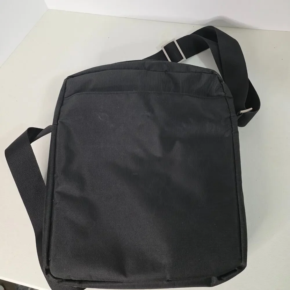 Saltillo Black Messenger Shoulder Bag Laptop Tablet Briefcase Travel Work Case